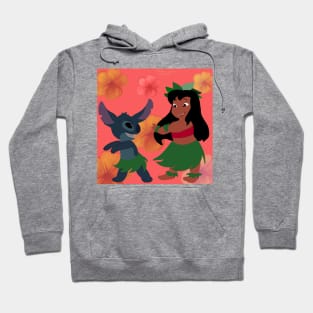 Lilo and Stitch (colored) Hoodie